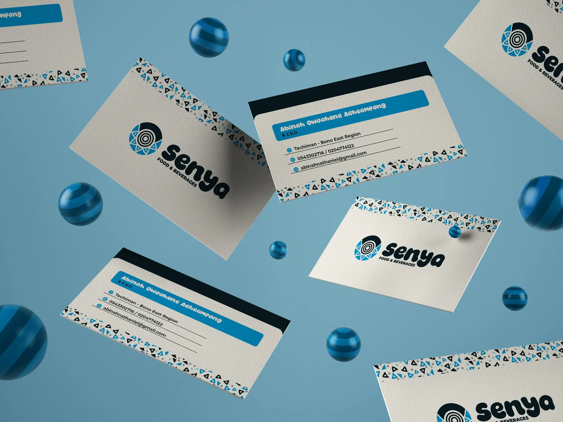 Complimentary cards